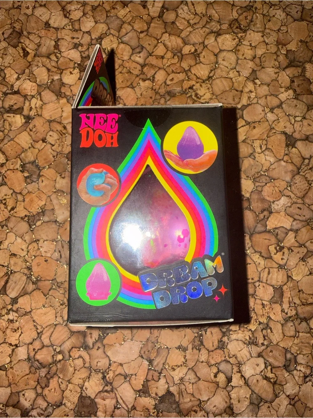 Authentic Needoh Dream Drop Squishy in purple